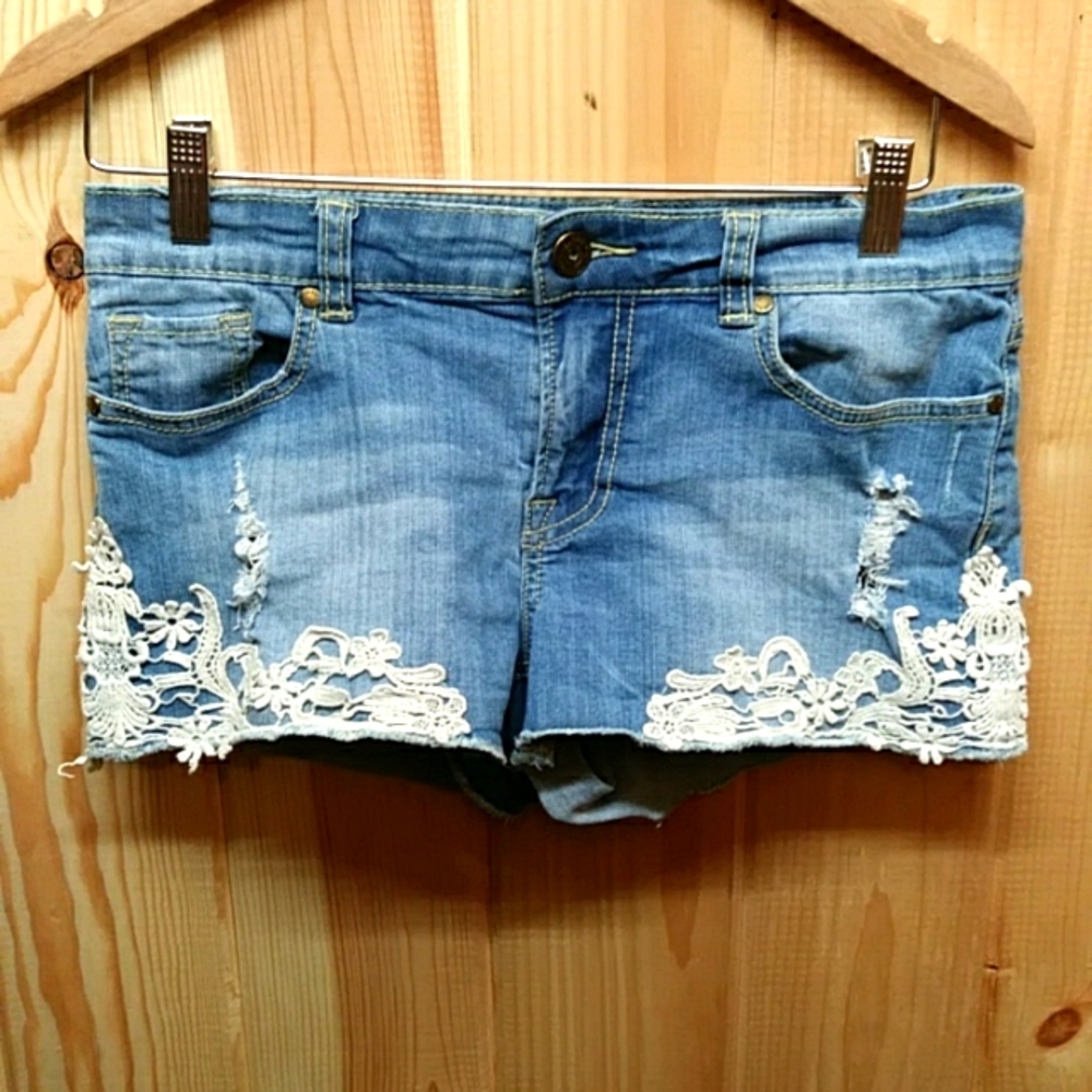 Buffalo David Bitton Paloma Mid Rise Shorts